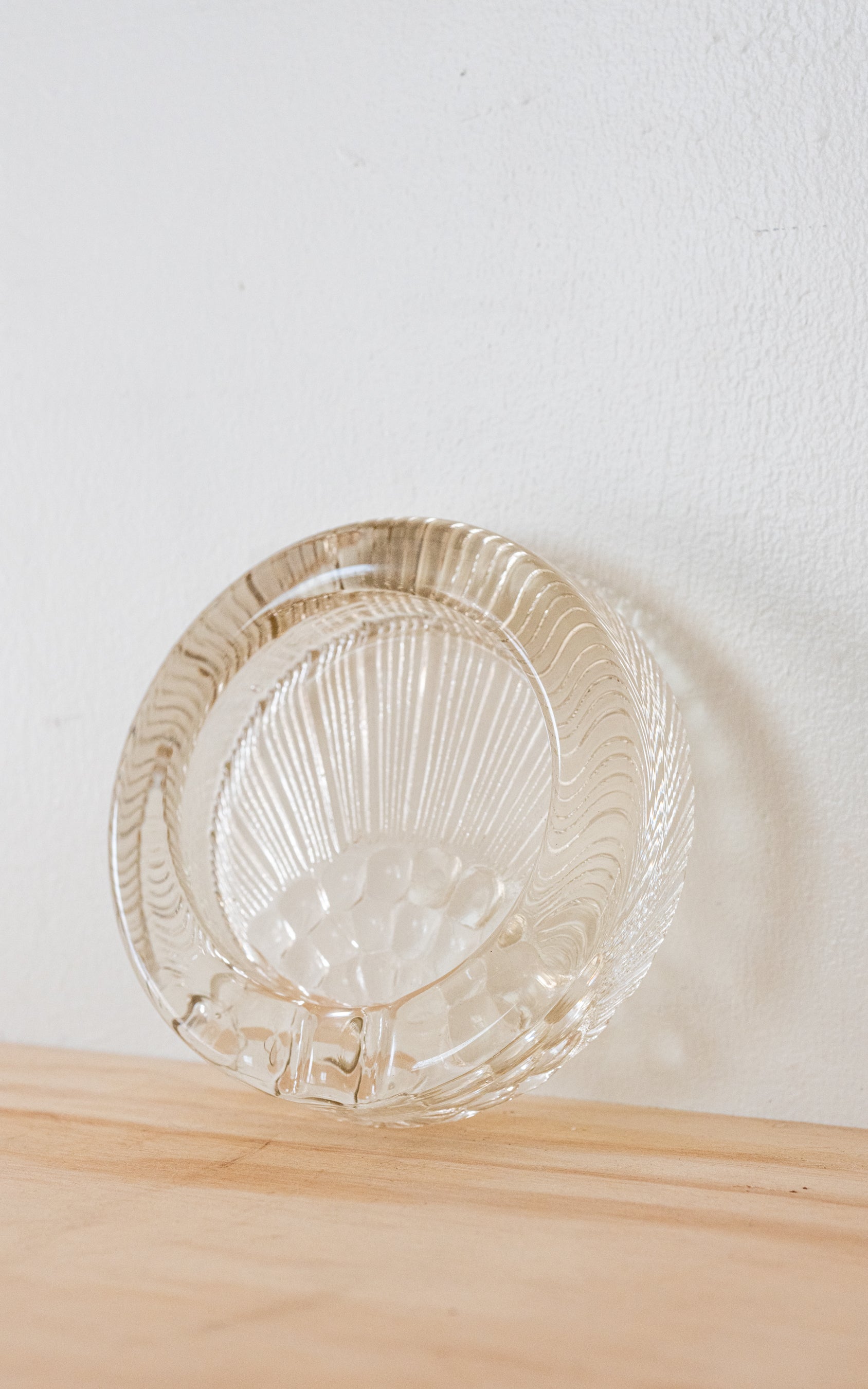 Thick Glass Ashtray