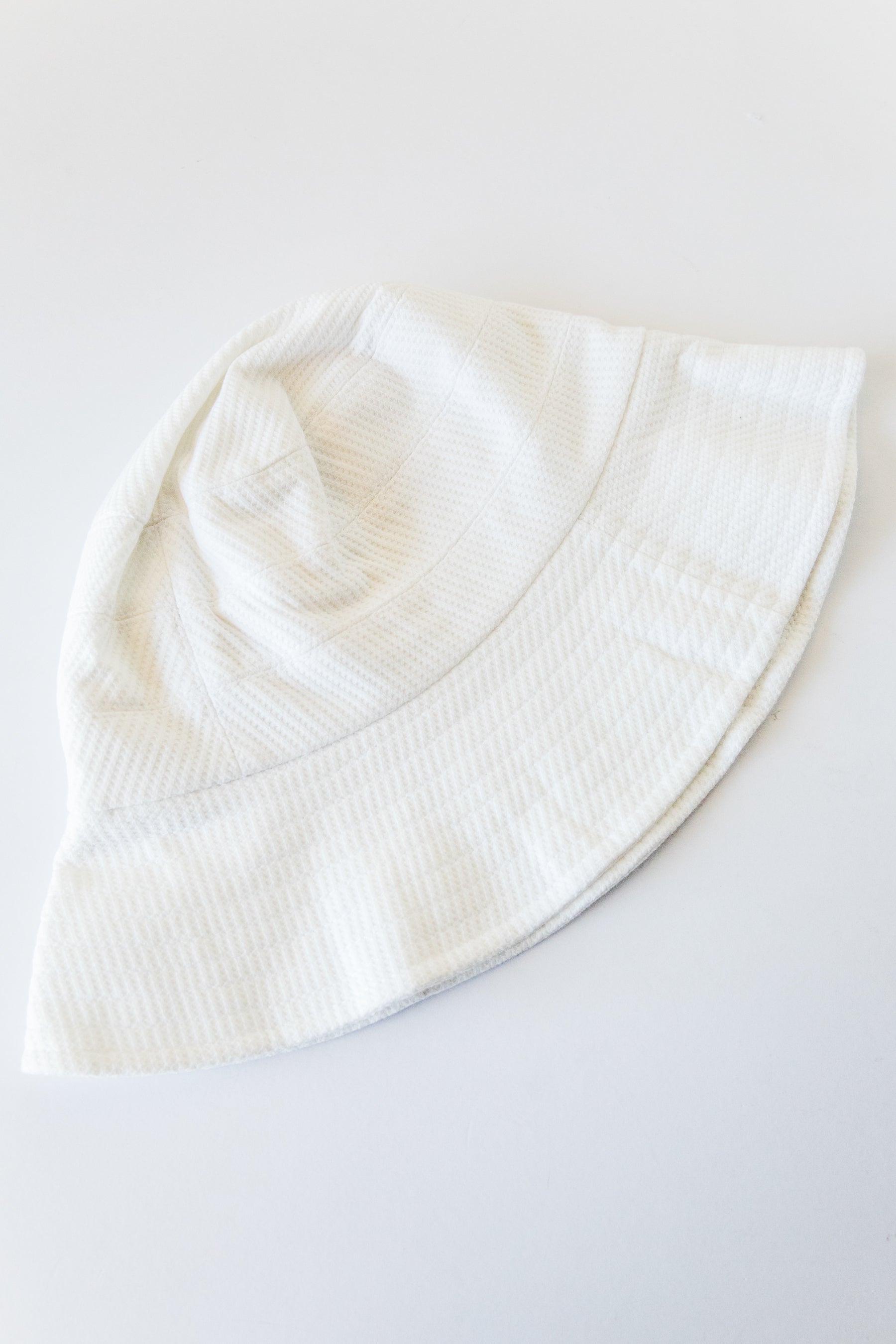 Milk Waffle Bucket Hat