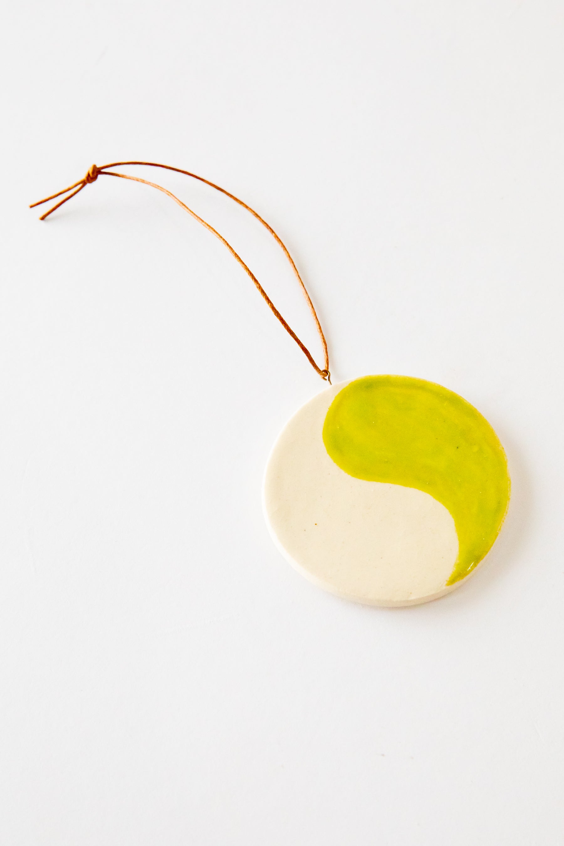X Prism Matcha Yin Yang Ornament