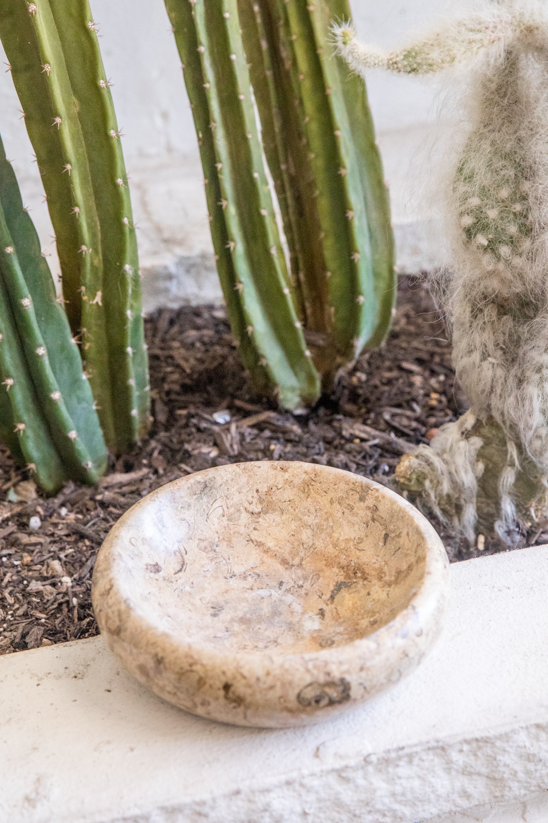 Travertine Ashtray