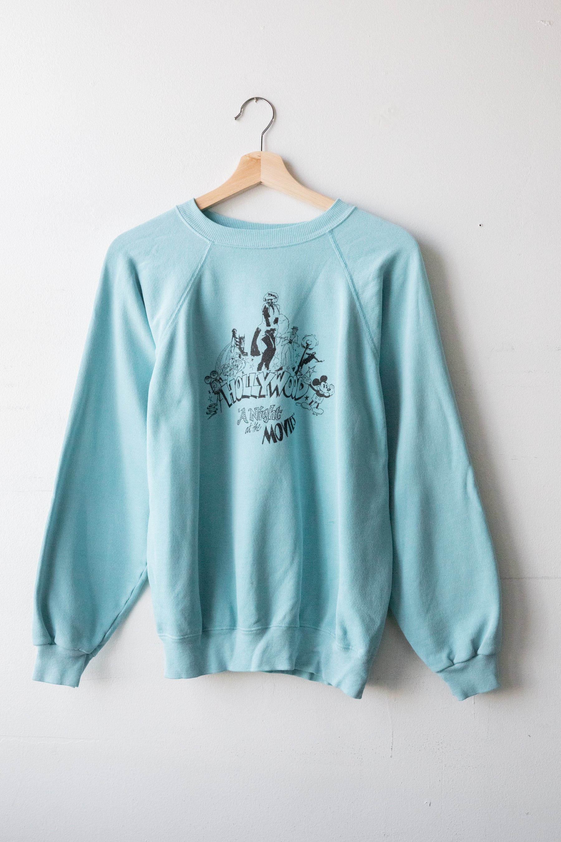 Turquoise Hollywood Movies Sweatshirt