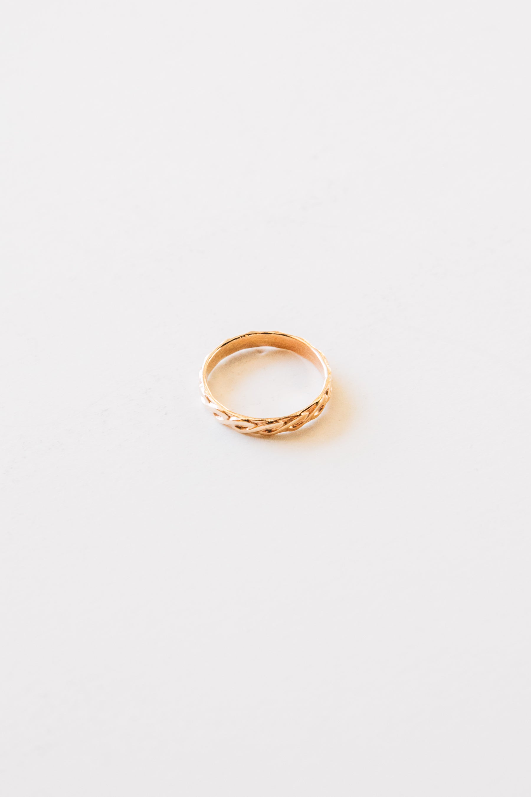 Gold Wavy Ring