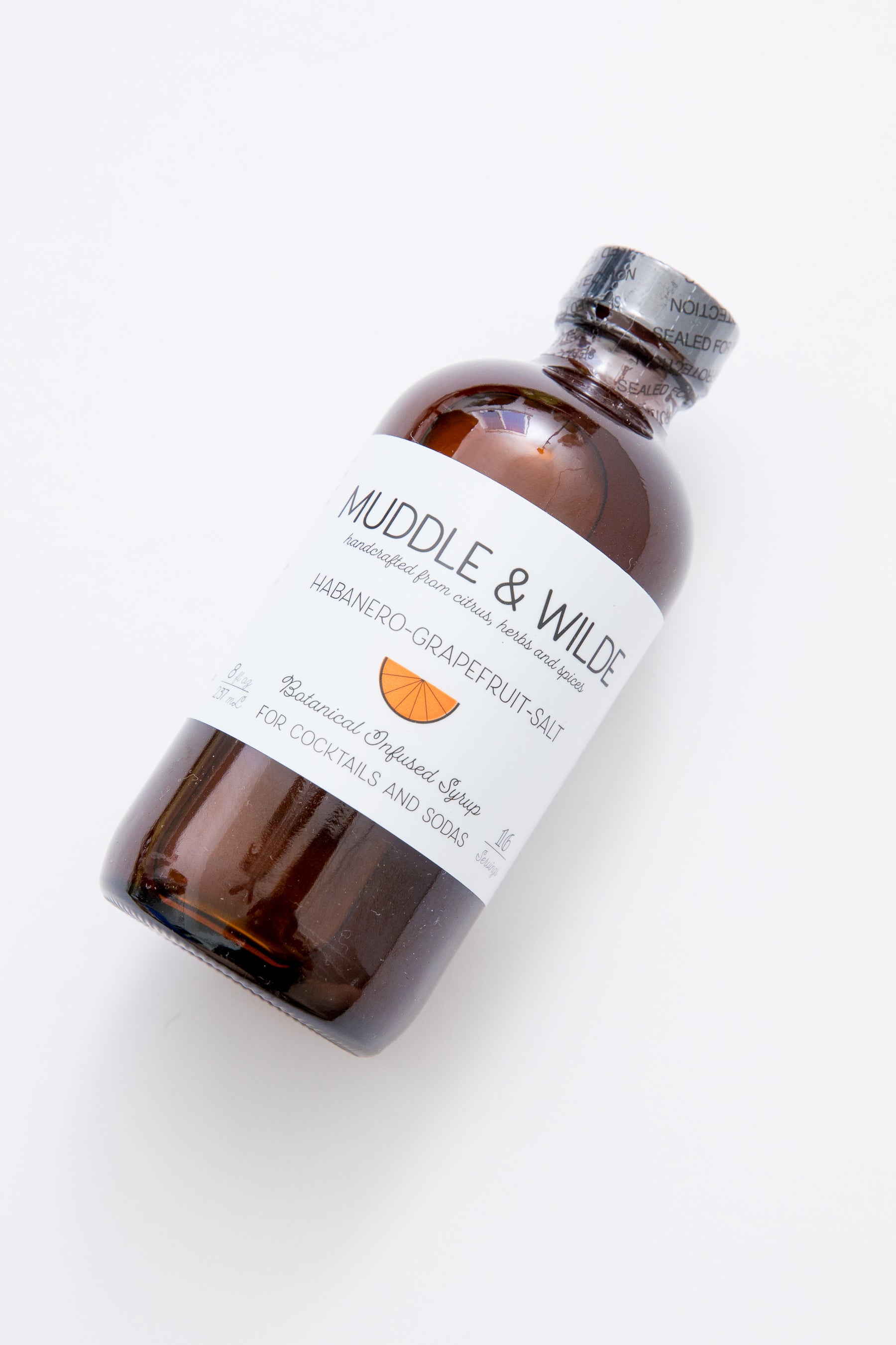 Habanero Grapefruit Salt Cocktail Syrup