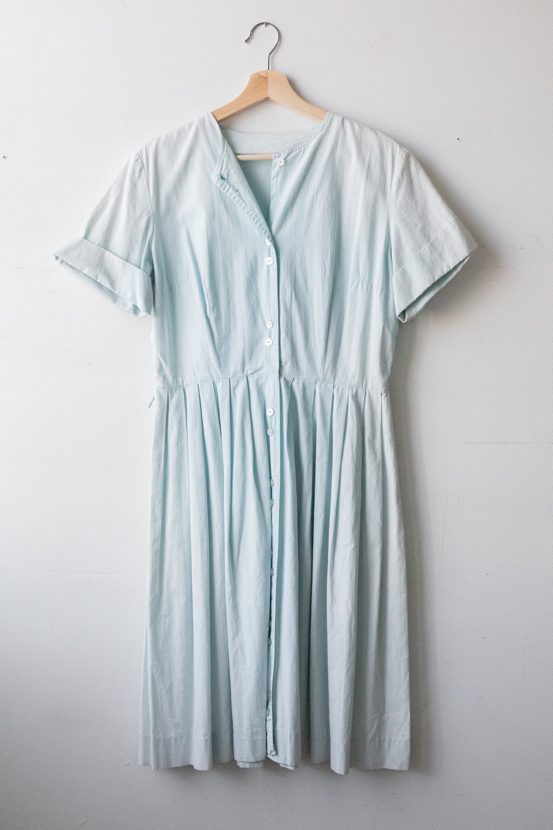 Sun Faded Turquoise Dress