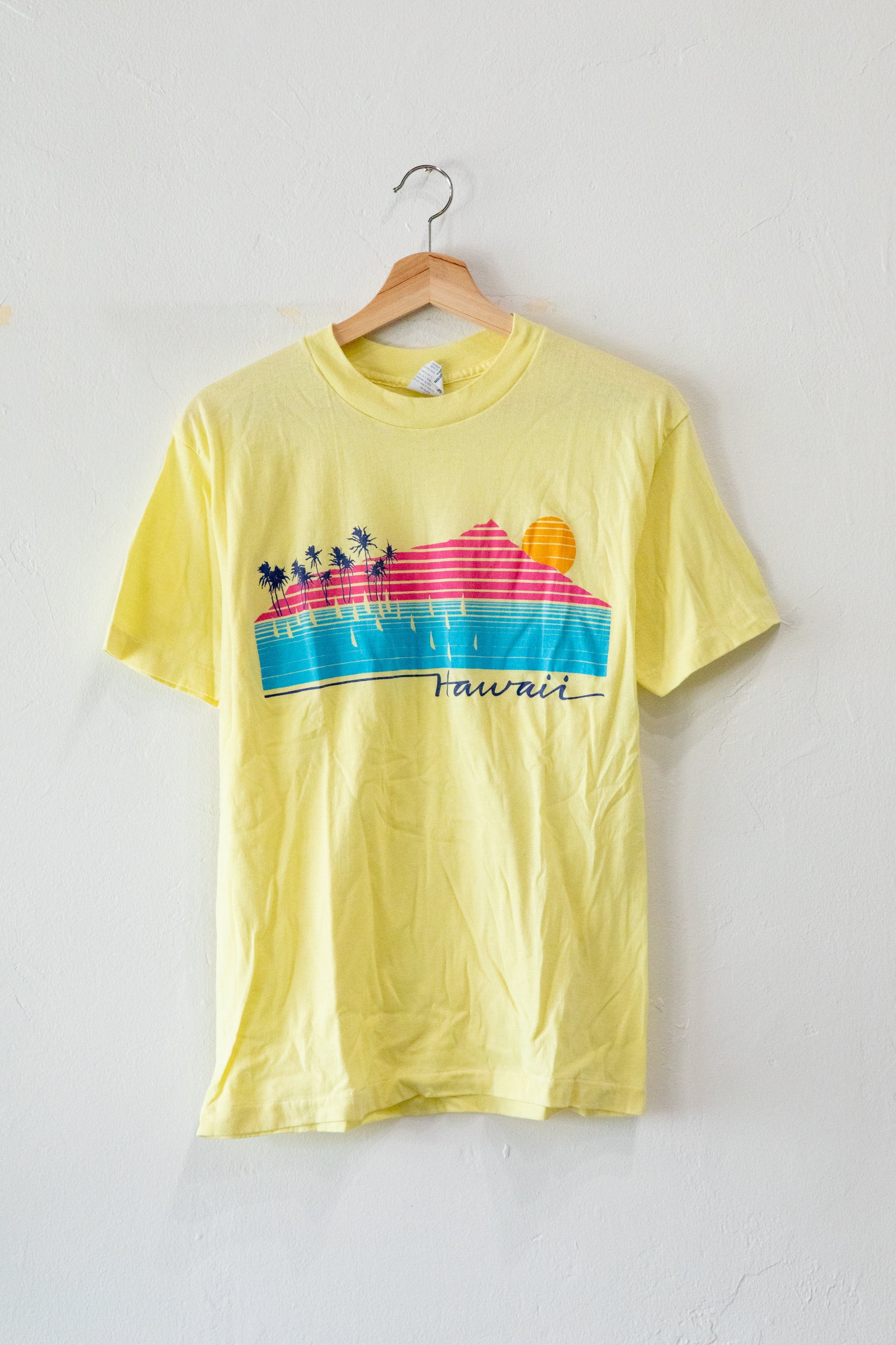 Yellow Hawaii Tee