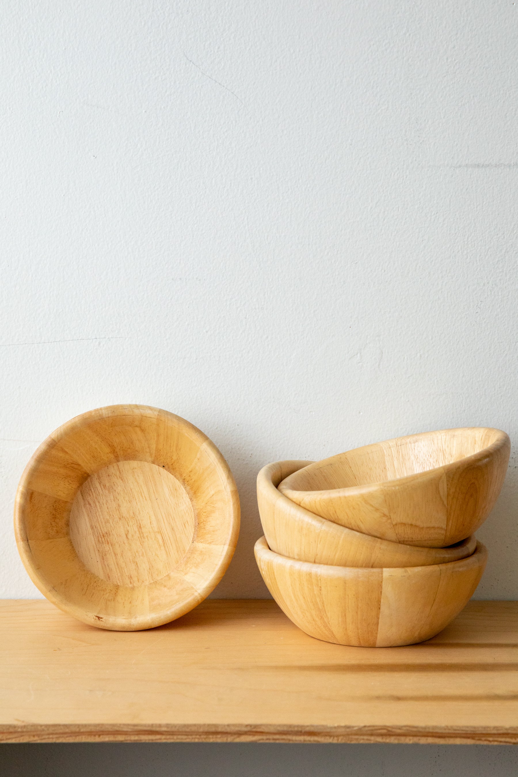 Wood Bowl Set