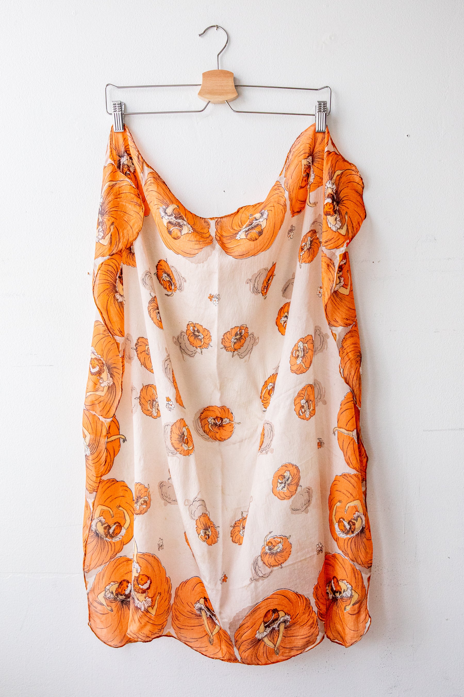 Orange Dancer Scarf