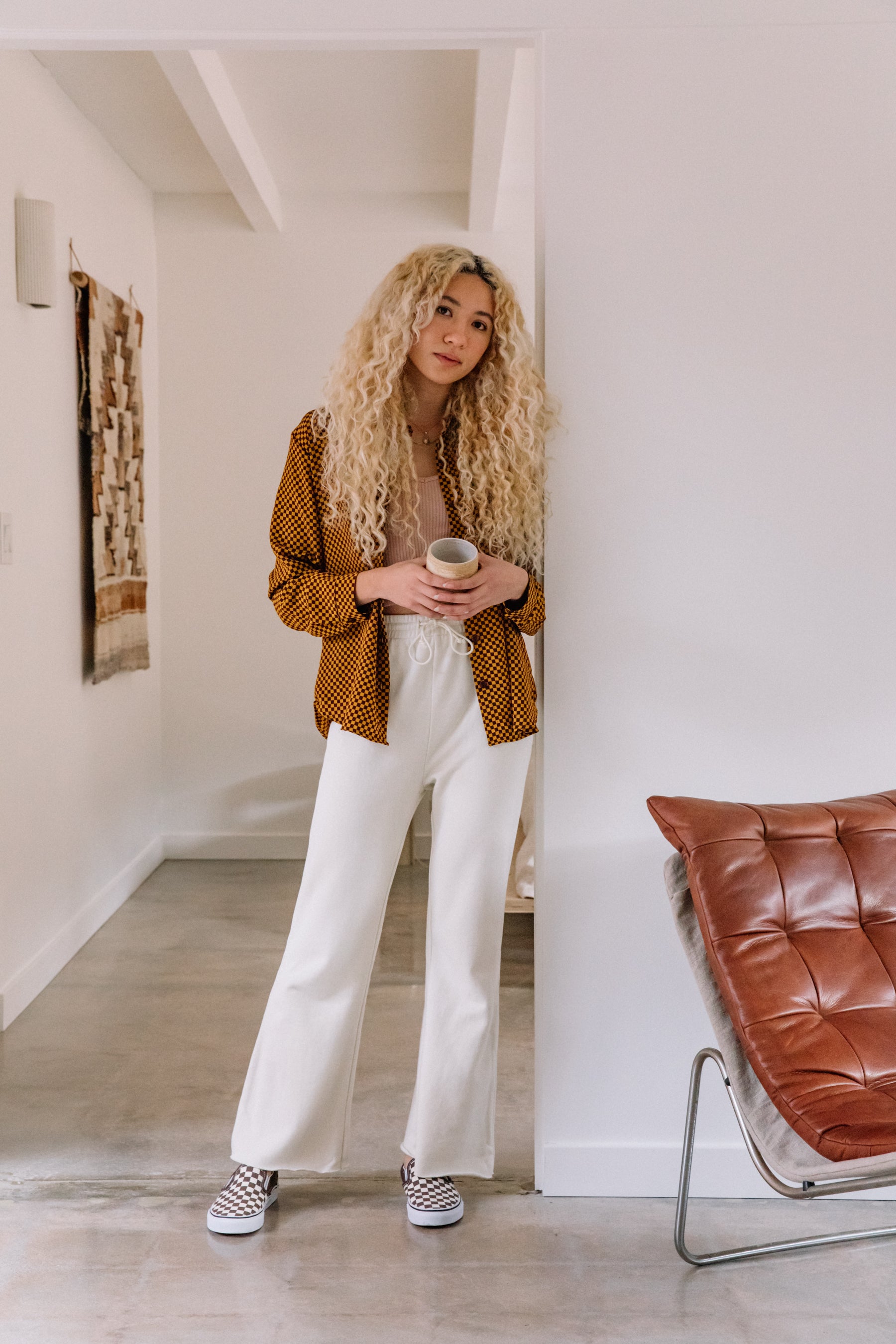 Salt Crop Flare Sweatpant