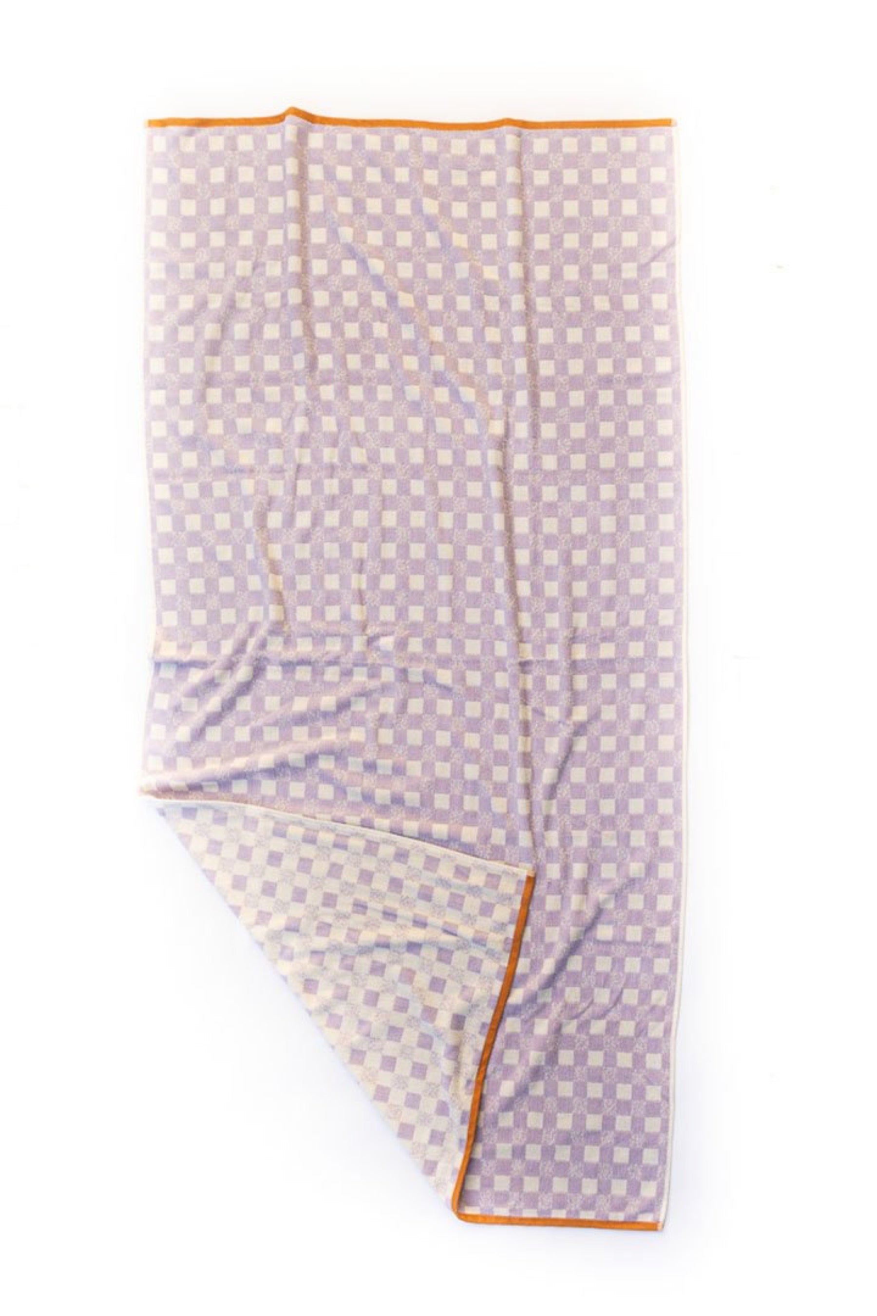 Orchid Metal Monroe Towel