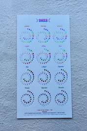 2023 Rainbow Many Moons Calendar