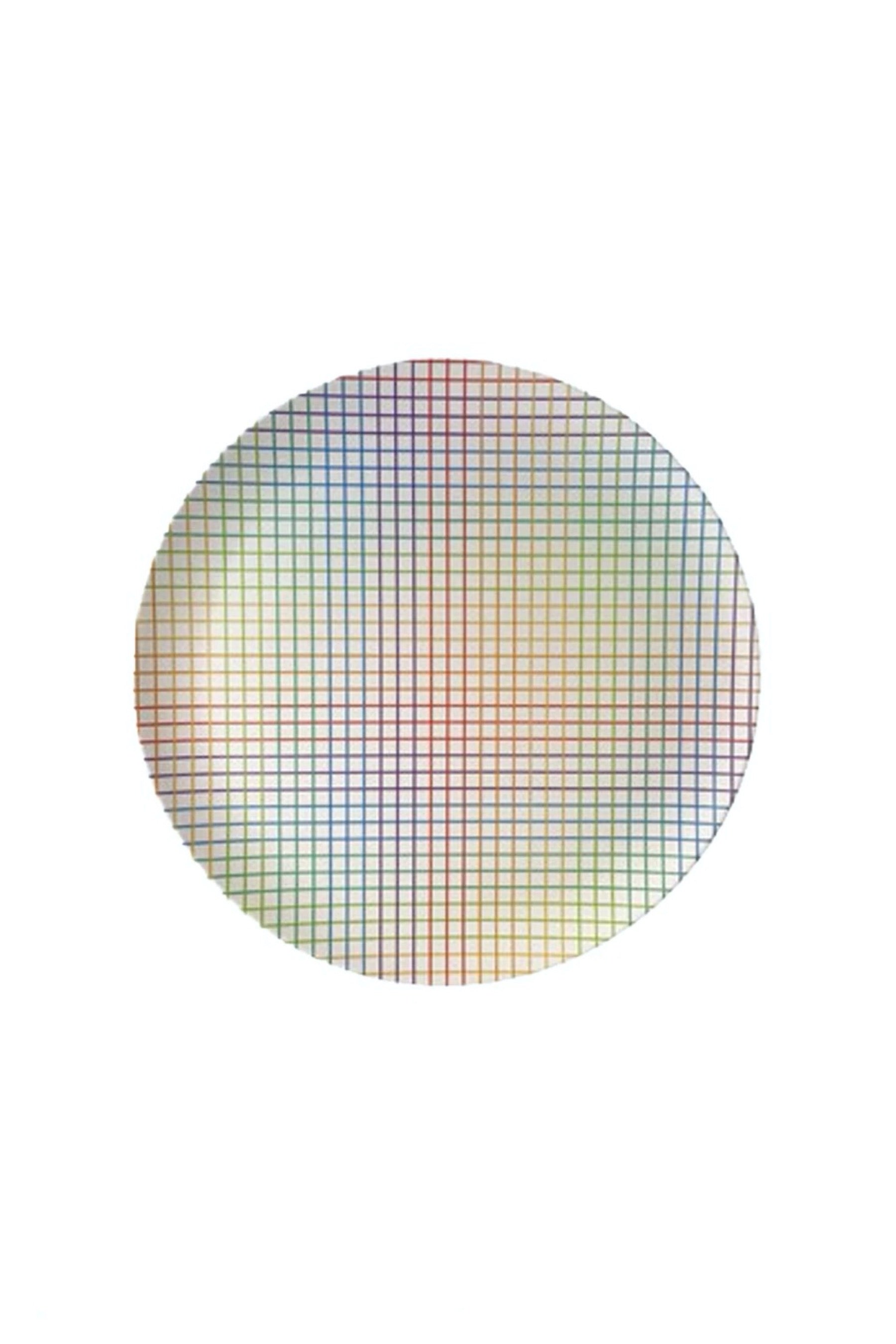 Rainbow Grid Side Plate Set