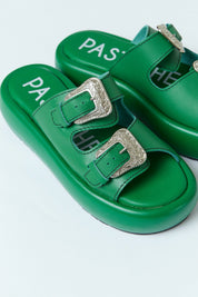Green Pike Sandal