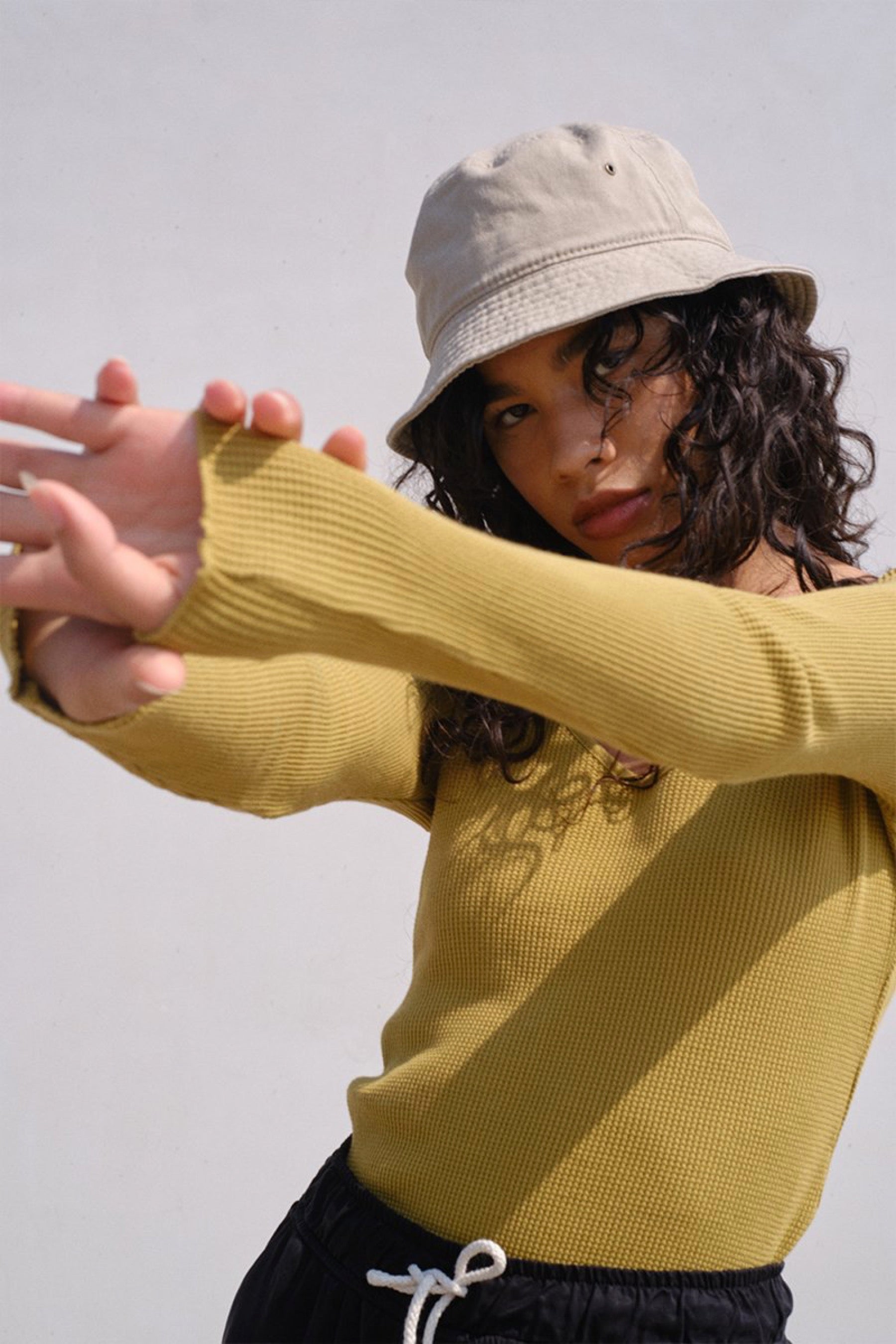 Willow Waffle Scoop Neck Tee