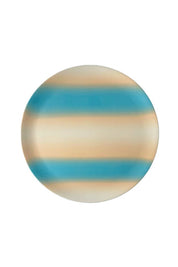 Blue Soft Stripe Dinner Plate Set