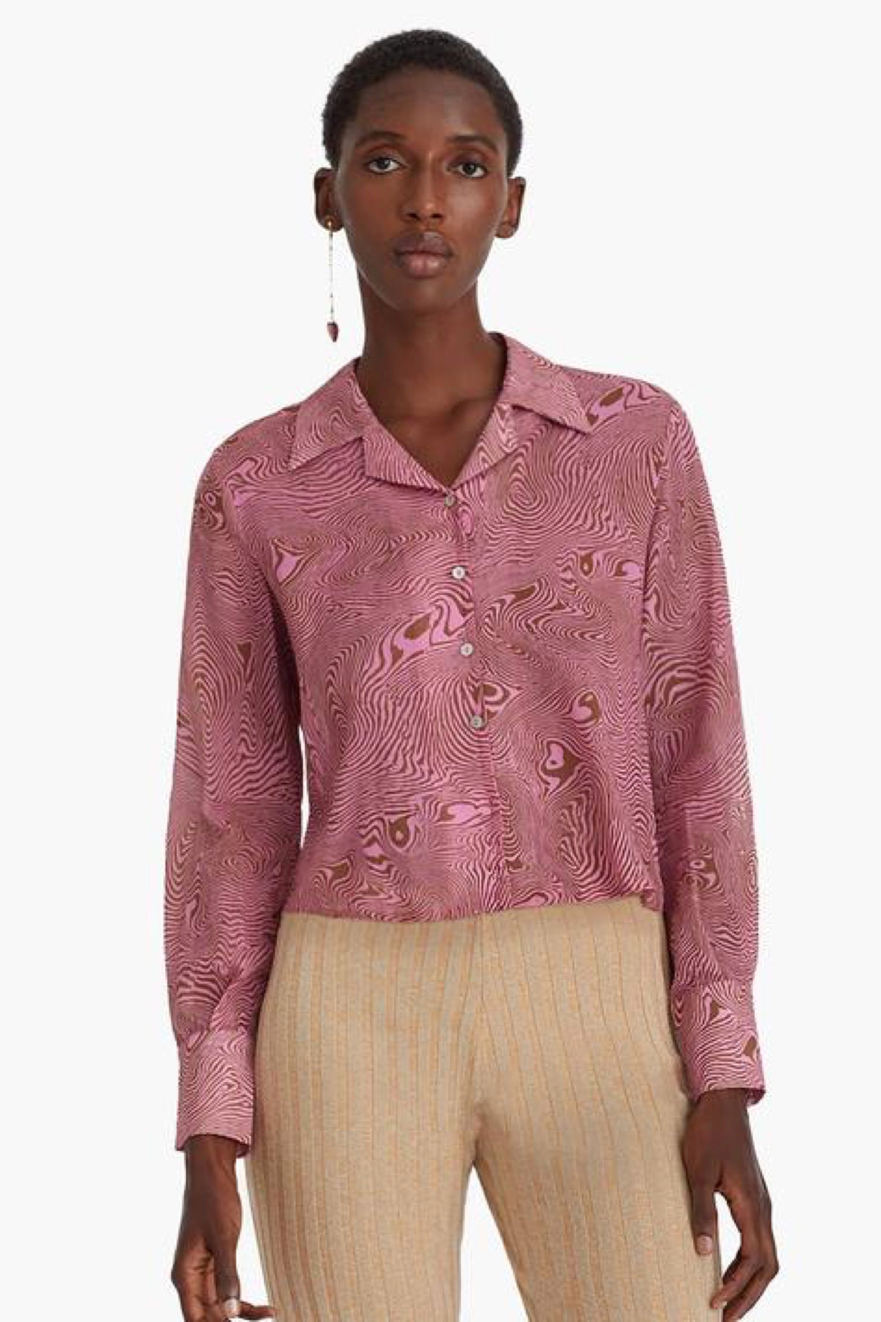 Light Fuschia Sonia Top