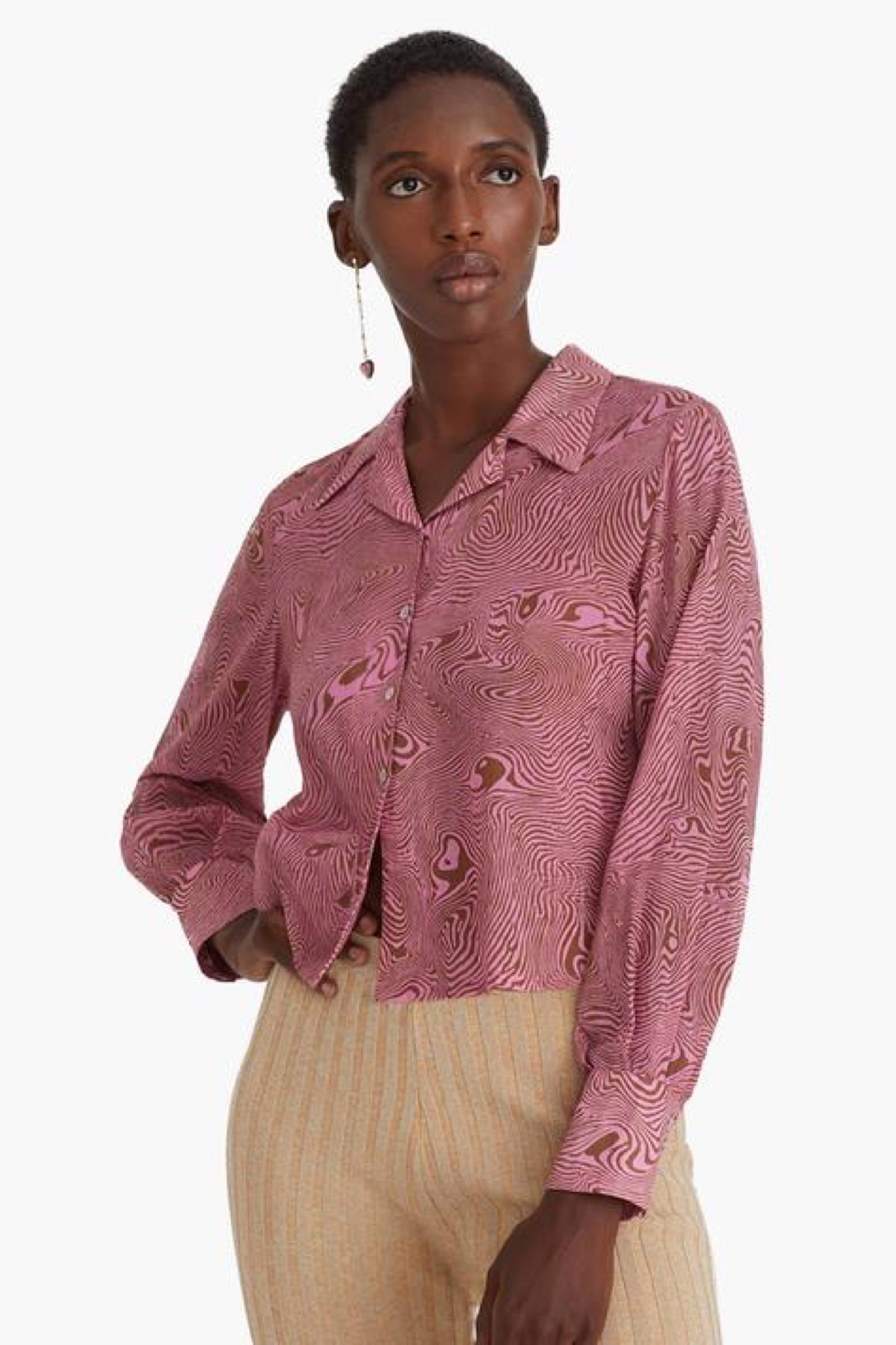 Light Fuschia Sonia Top