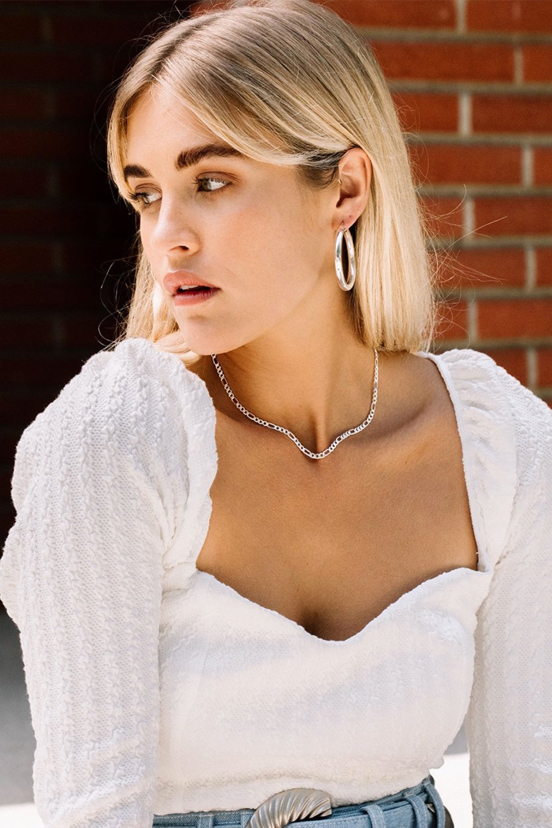 Silver Adina Necklace