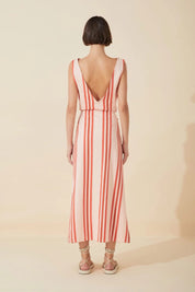 Sunset Stripe Organic Dress