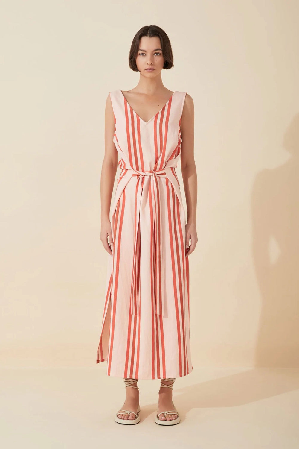 Sunset Stripe Organic Dress
