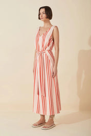 Sunset Stripe Organic Dress