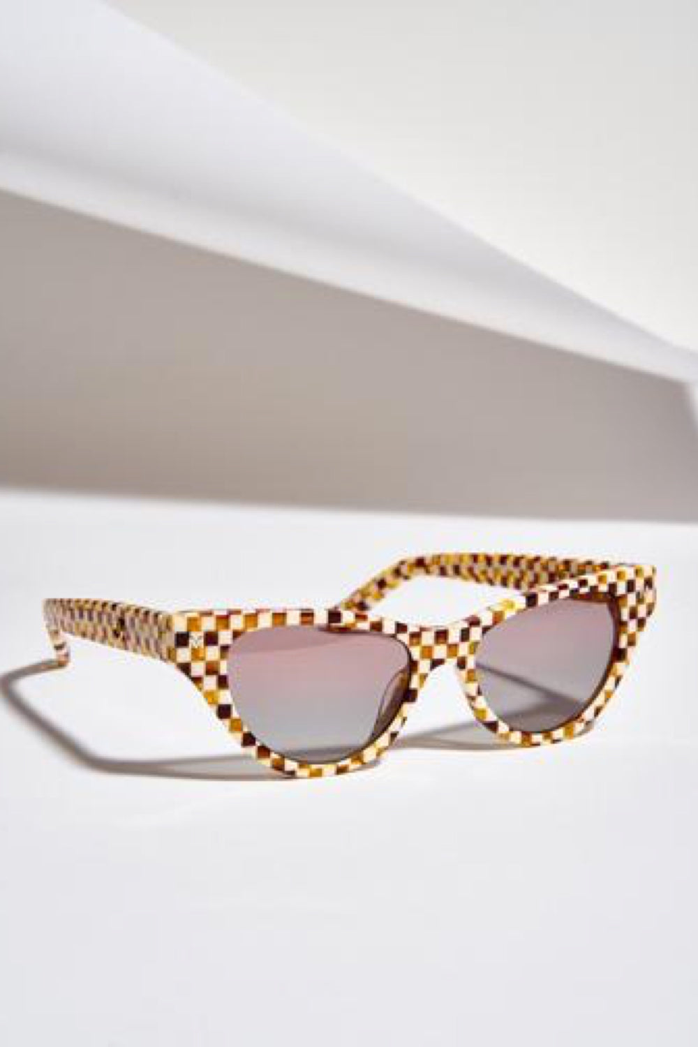 Tortoise Checker Suzy Sunglasses