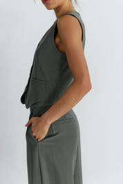 Olive Leola Vest