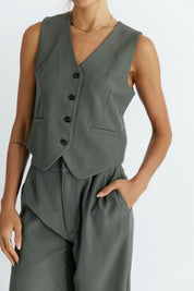 Olive Leola Vest