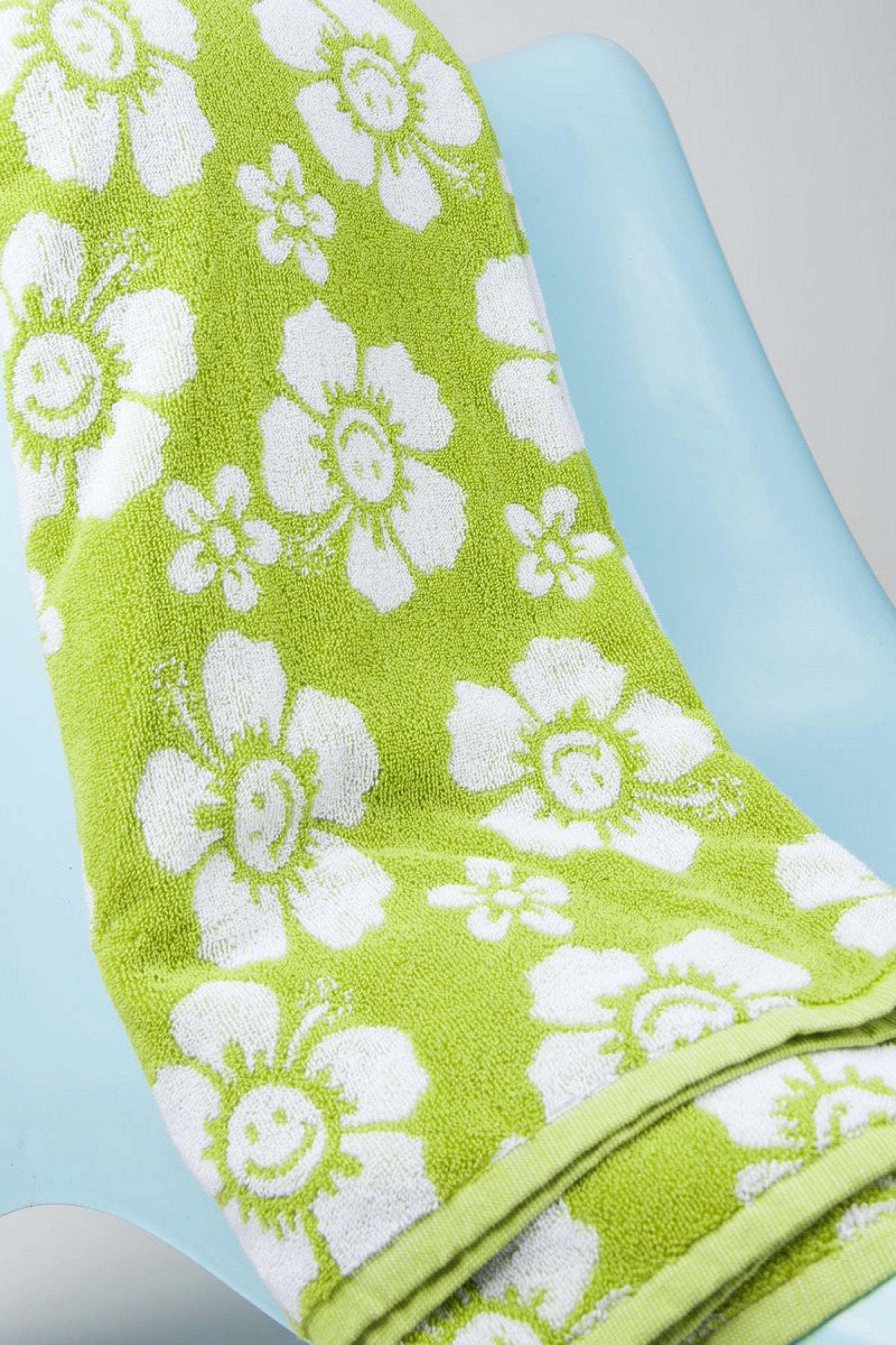 Olive Happy Hawaii Beach Towel