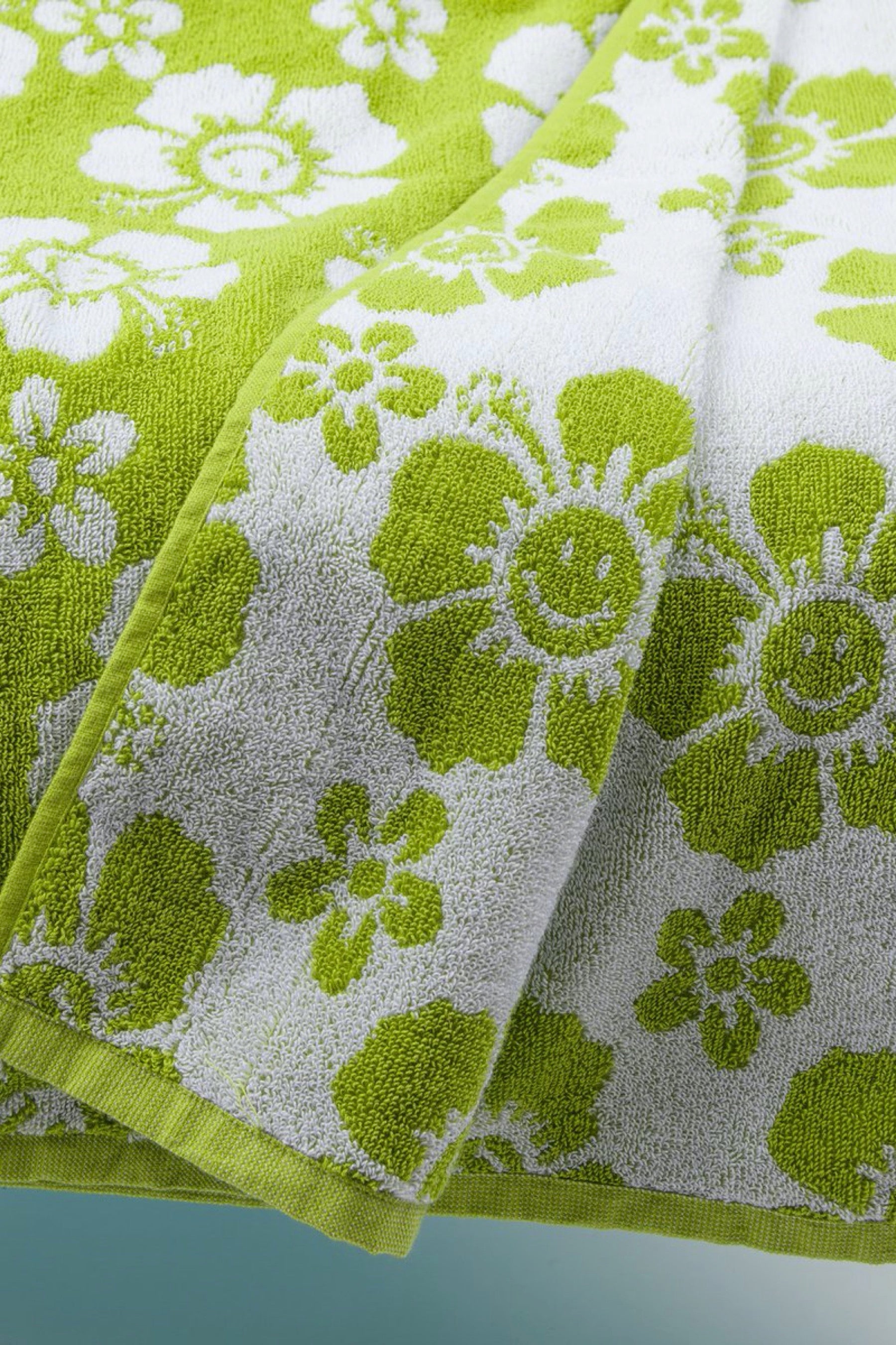 Olive Happy Hawaii Beach Towel