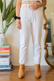 Adobe Cassie Cropped Straight