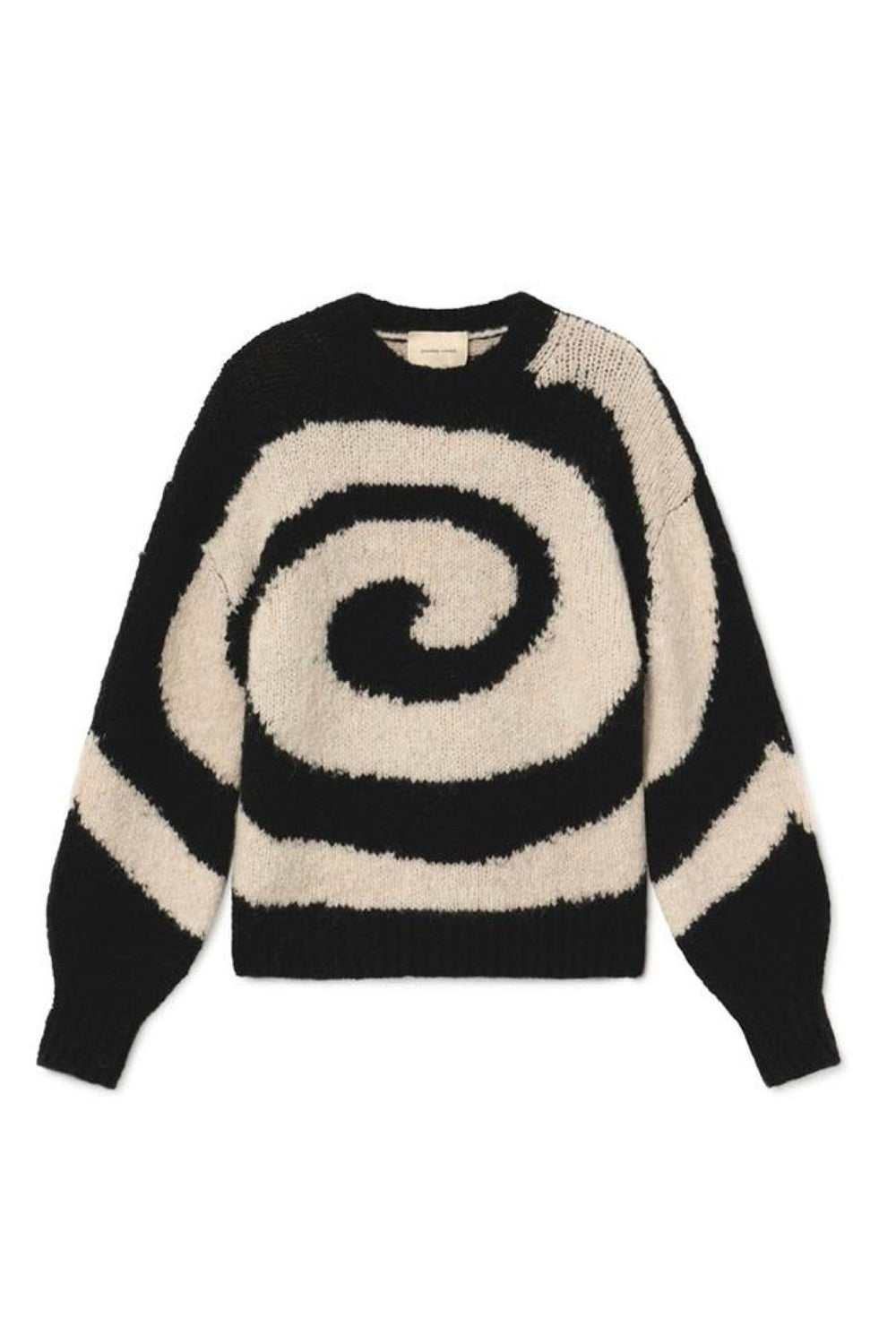 Black Twister Sweater