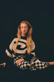 Black Twister Sweater