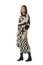 Black Twister Sweater