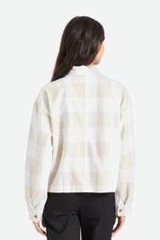 White Plaid Bowery Flannel