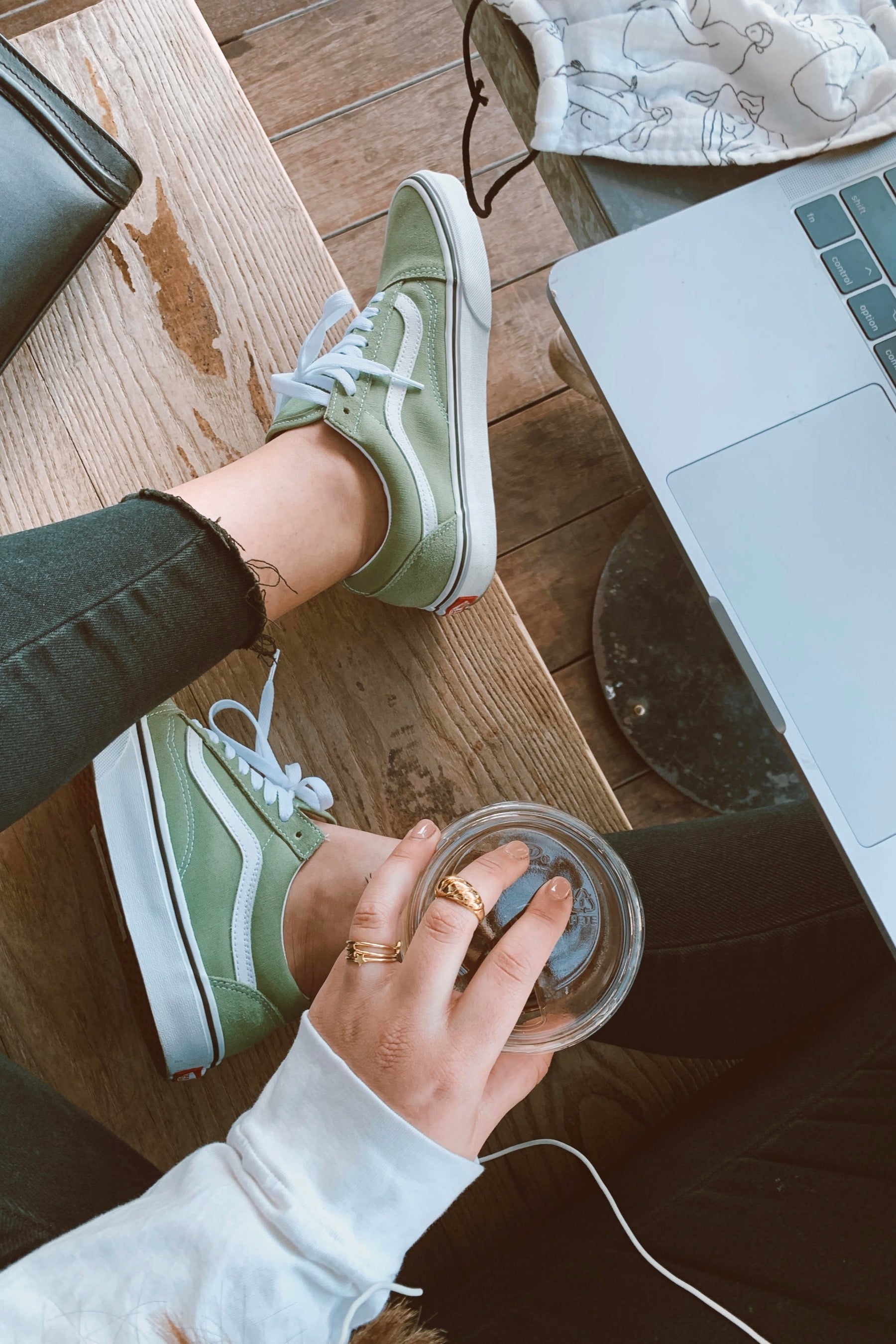 Shale Green Old Skool