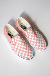 Rosette Checkerboard Slip-On
