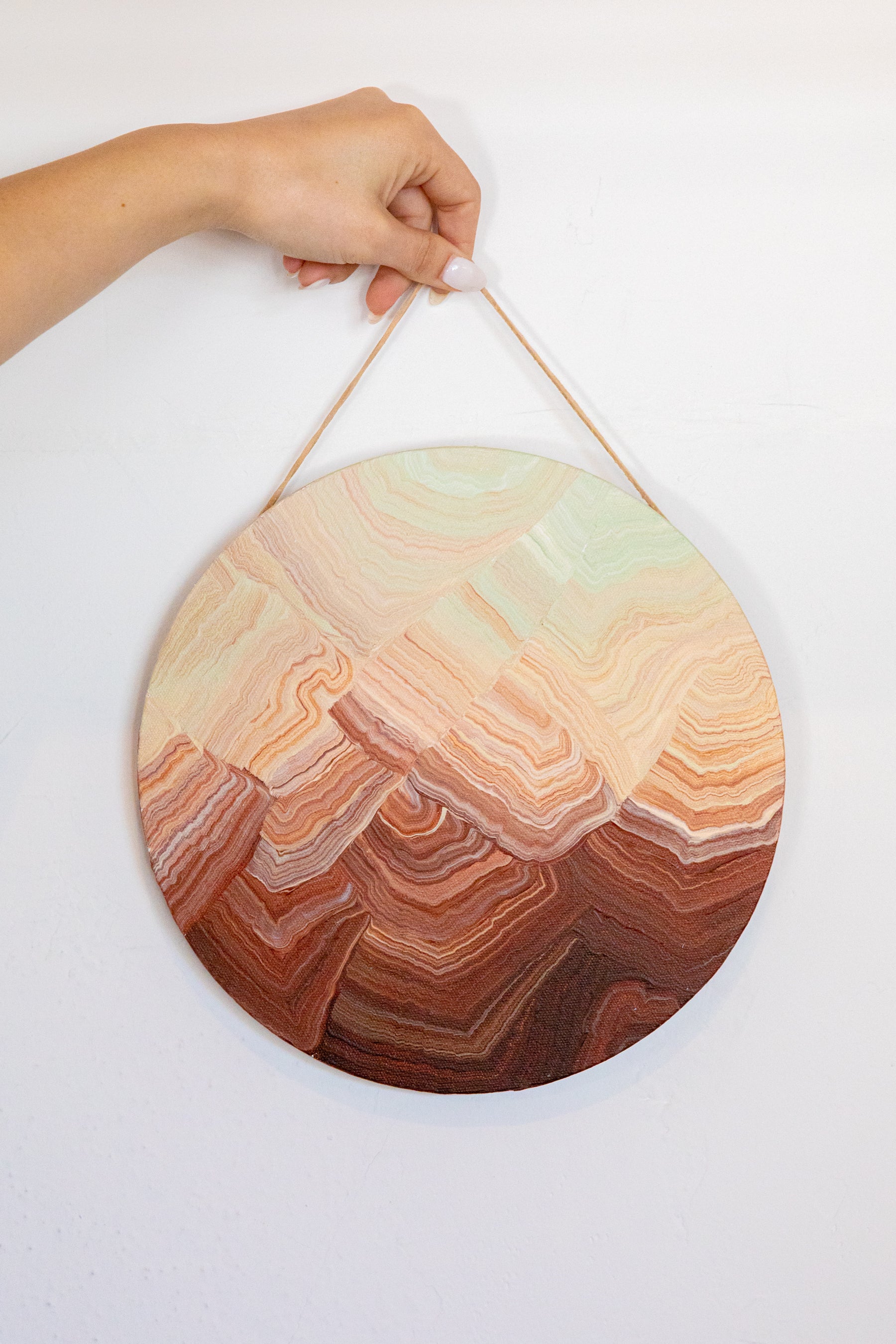 X Prism Desert Sage Gradient Wall Hanging