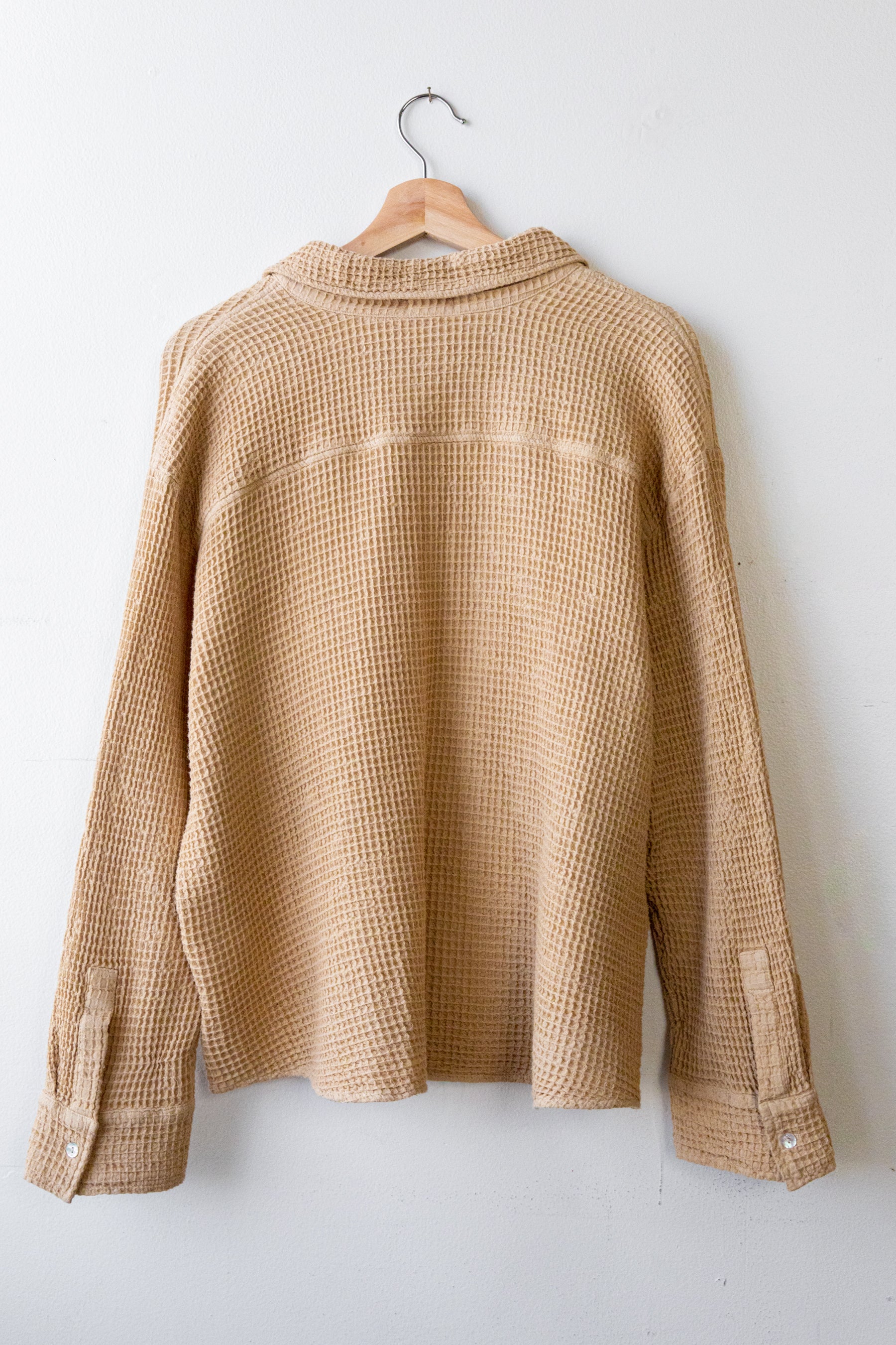 Lychee Waffle Button Down