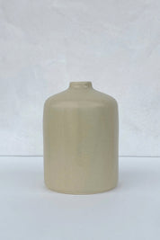 Matte Cream Jug Vase