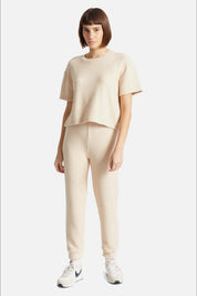 Heather Pink Bandera Boxy Top