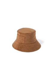 Coffee Terry Wave Bucket Hat