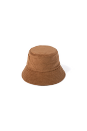 Coffee Terry Wave Bucket Hat