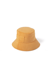 Tangerine Terry Wave Bucket Hat