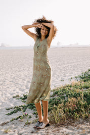 Kiwi Green Joey Dress