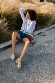 White Allegra Blouse