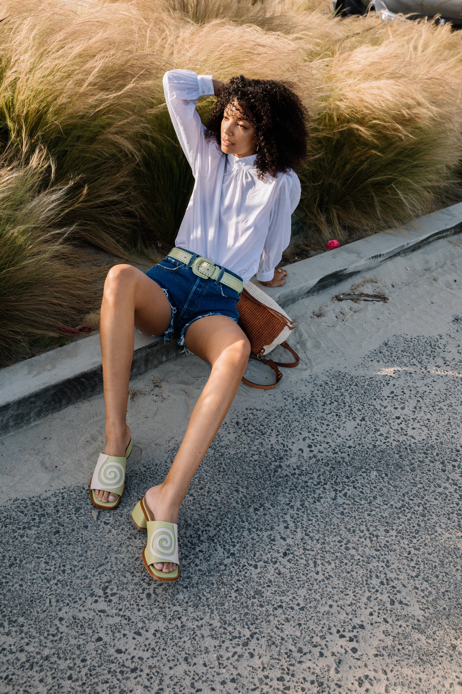 White Allegra Blouse