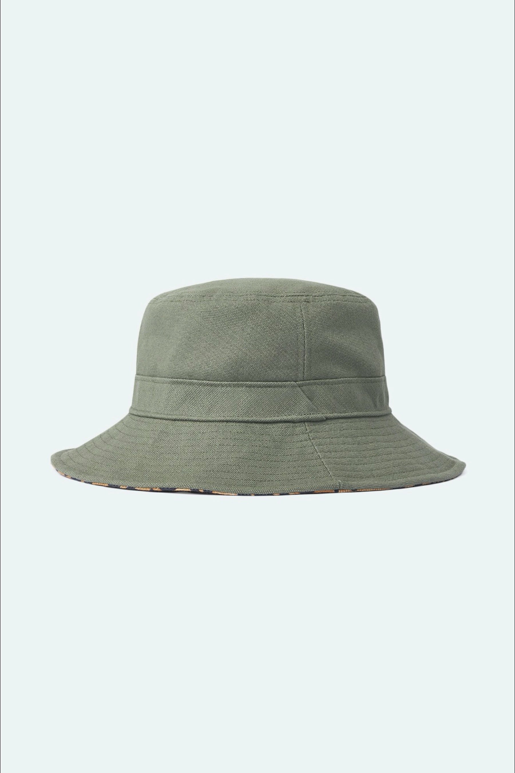 Military Olive + Leopard Petra Bucket Hat