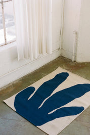 Navy Ensete Woven Art