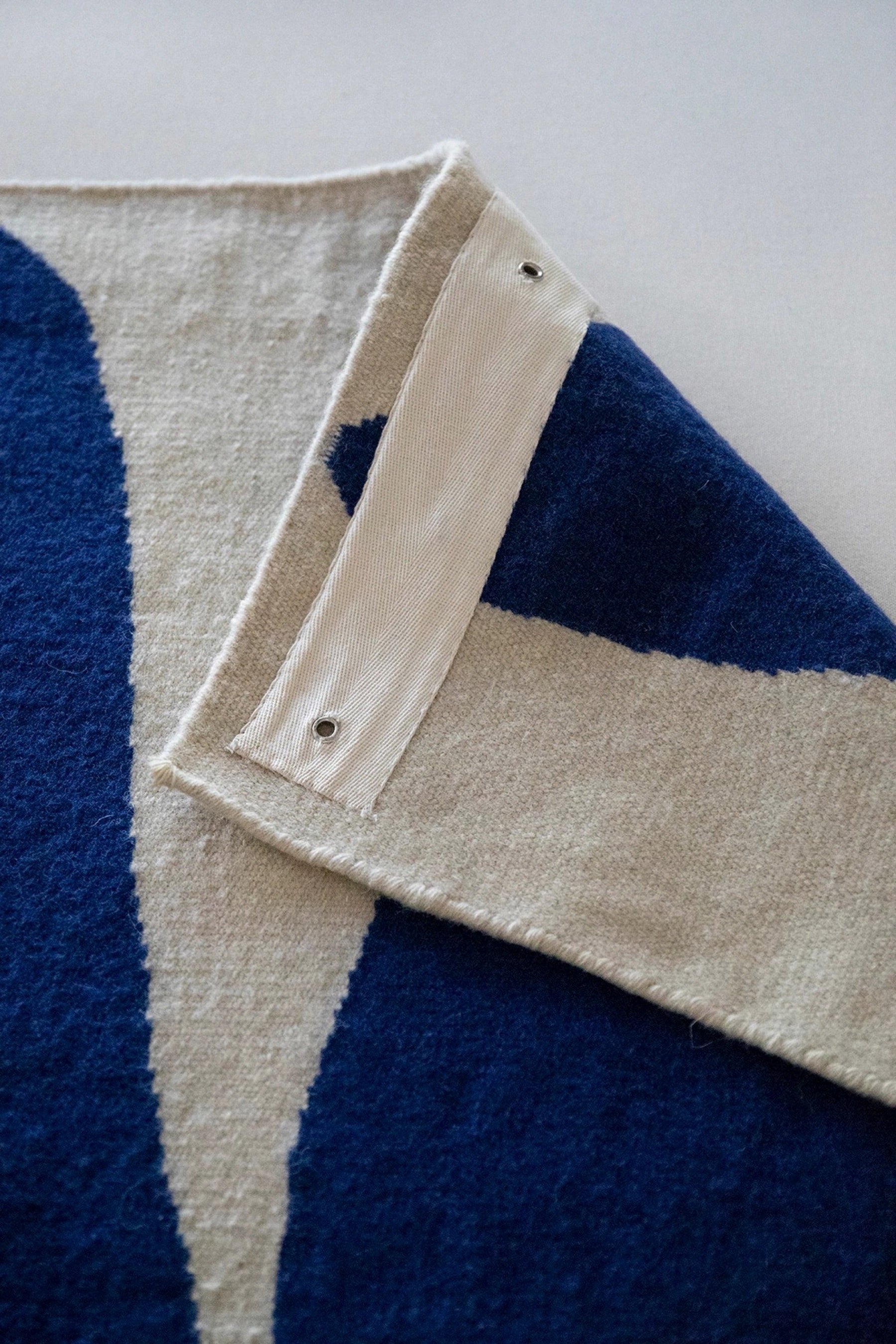 Navy Ensete Woven Art