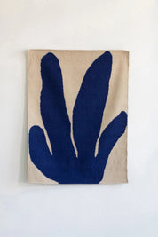 Navy Ensete Woven Art